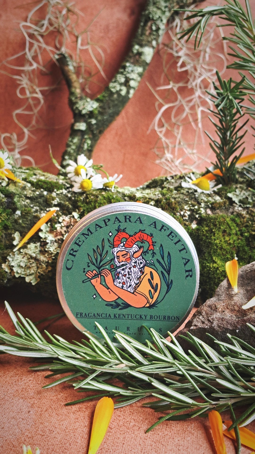 Crema de Afeitar Natural Bourbon Reserve | Afeitado Suave | Tauruss