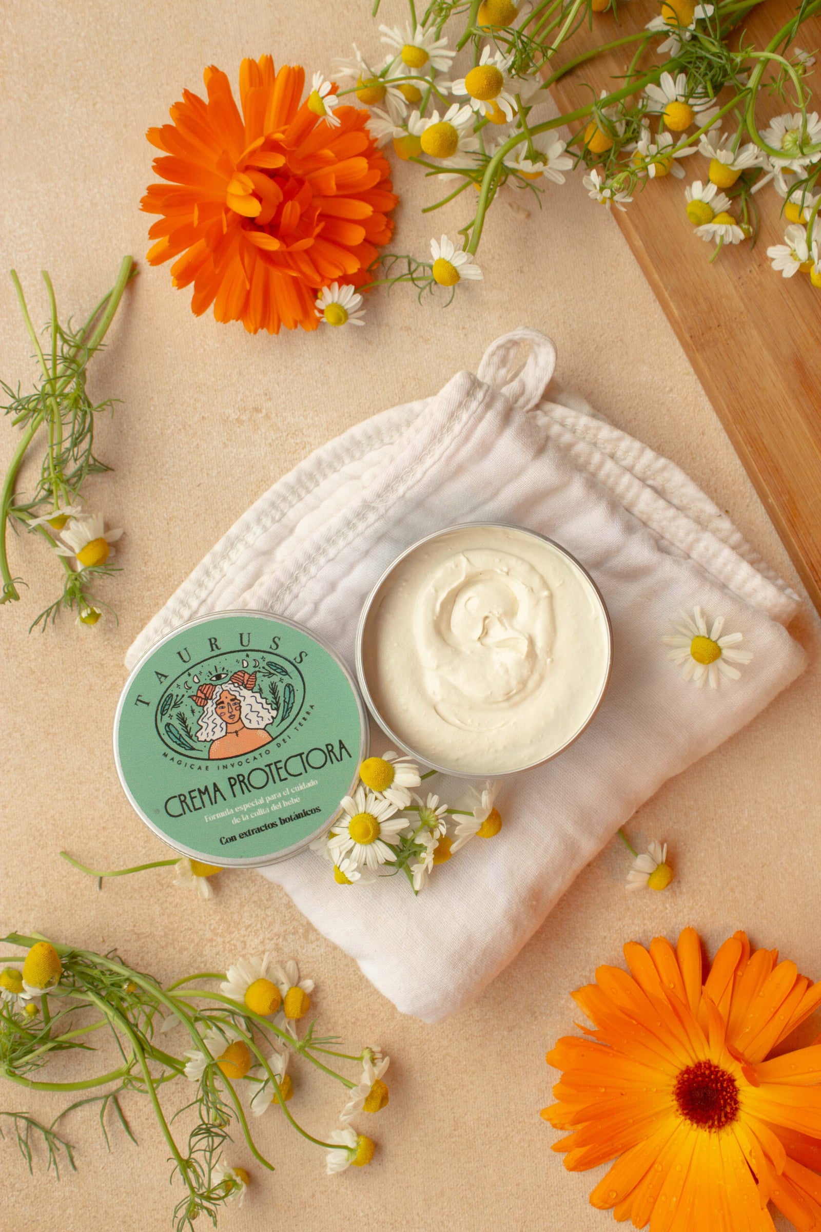 Crema para pañal · Cuidado natural para la piel del bebé