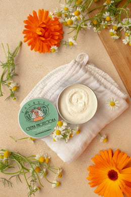 Crema para pañal · Cuidado natural para la piel del bebé
